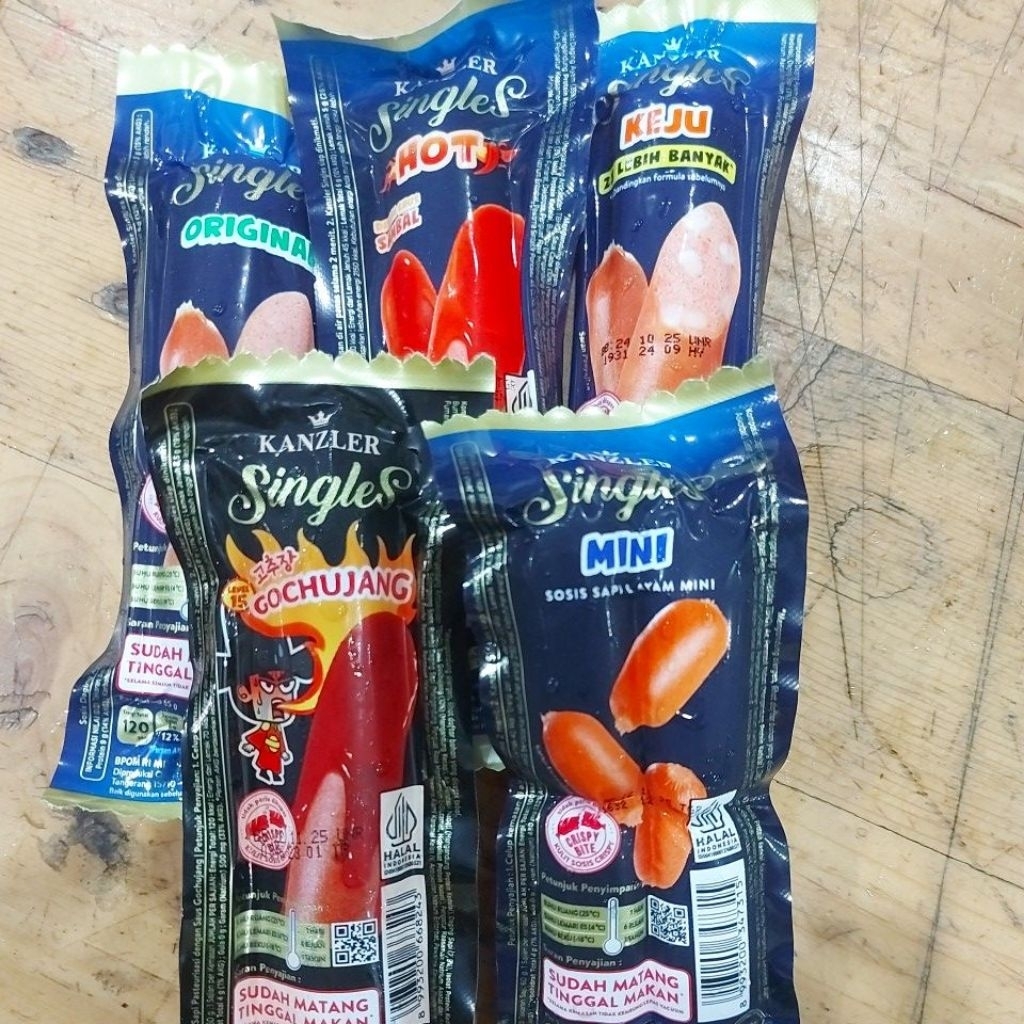 

KANZLER SINGLES SOSIS SIAP MAKAN 60GR