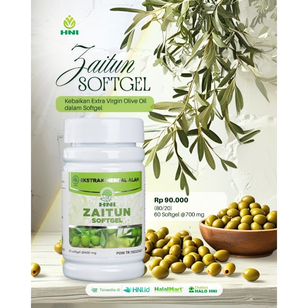 Zaitun Softgel HNI ORI