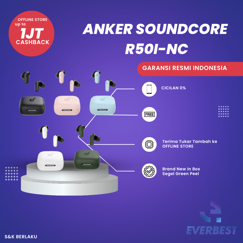 ANKER SOUNDCORE R50i - NC NEW