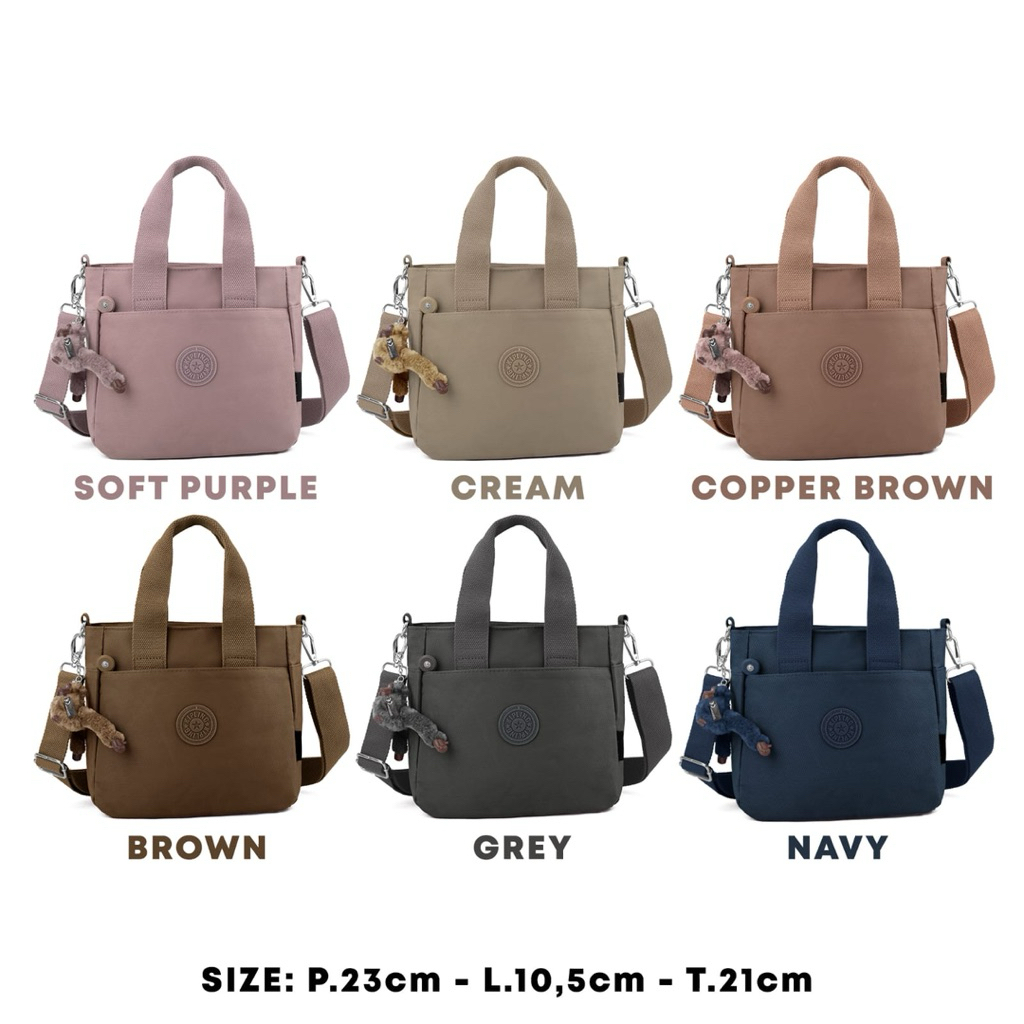 Tas 2in1 nylon wanita waterproof / K.P2038