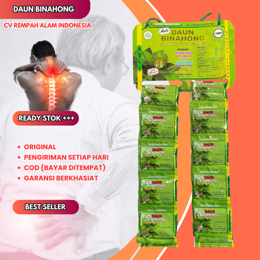 

Daun Binahong Original Kapsul 20 Sachet