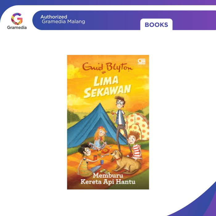 Gramedia Malang - Lima Sekawan: Memburu Kereta Api Hantu