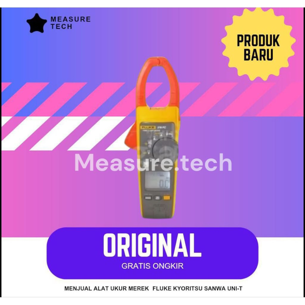 Fluke 376 FC Fuel Connect Digital Clamp Meter with iFlex Fluke 376FC original 100%