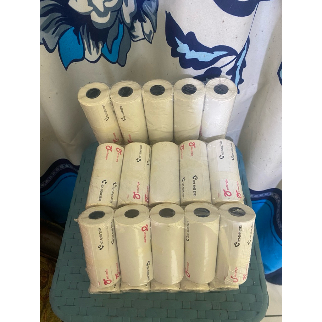 

Kertas Stiker Thermal Sticker Label Printer Thermal 80mm ( 1 Pak Isi 5 Rol ) Anter Aja