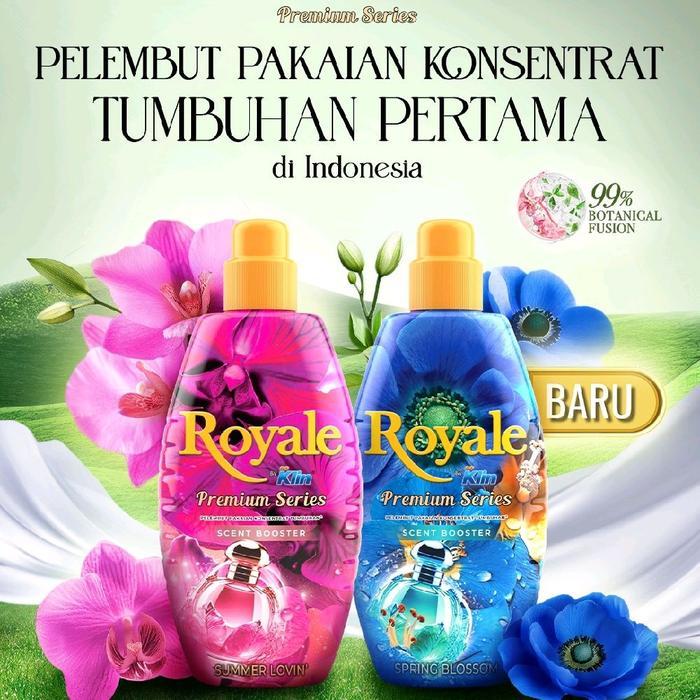 SoKlin Royale Premium Series Botol 600mL | Pelembut & Pewangi Pakaian