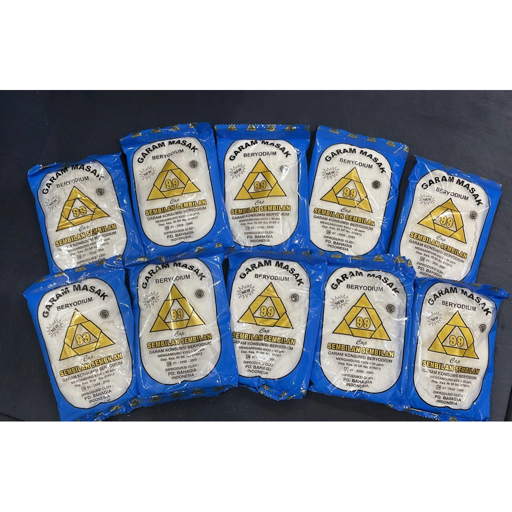 

Garam Masak Dapur Beryodium Paket 10 Pcs