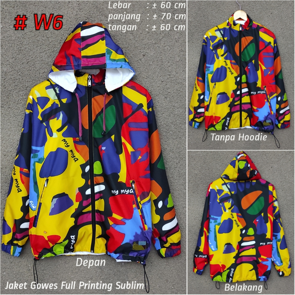 {Buatanku} Khusus PO Jaket Printing Parasut Pria dan Wanita Terlaris Jaket Terbaru Jaket Sepeda Jake