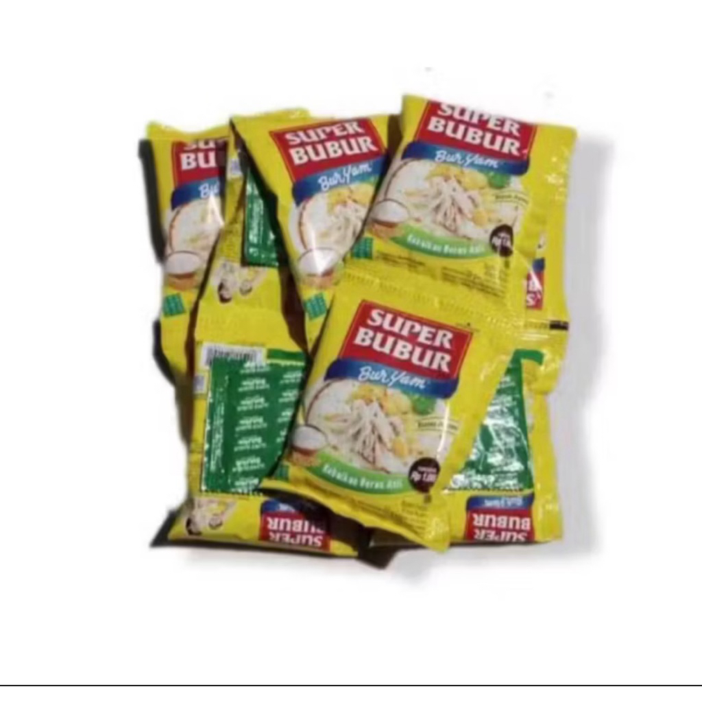 

Buryam Super Bubbur 1 Renceng Isi 10 PCS Ukuran 22GR