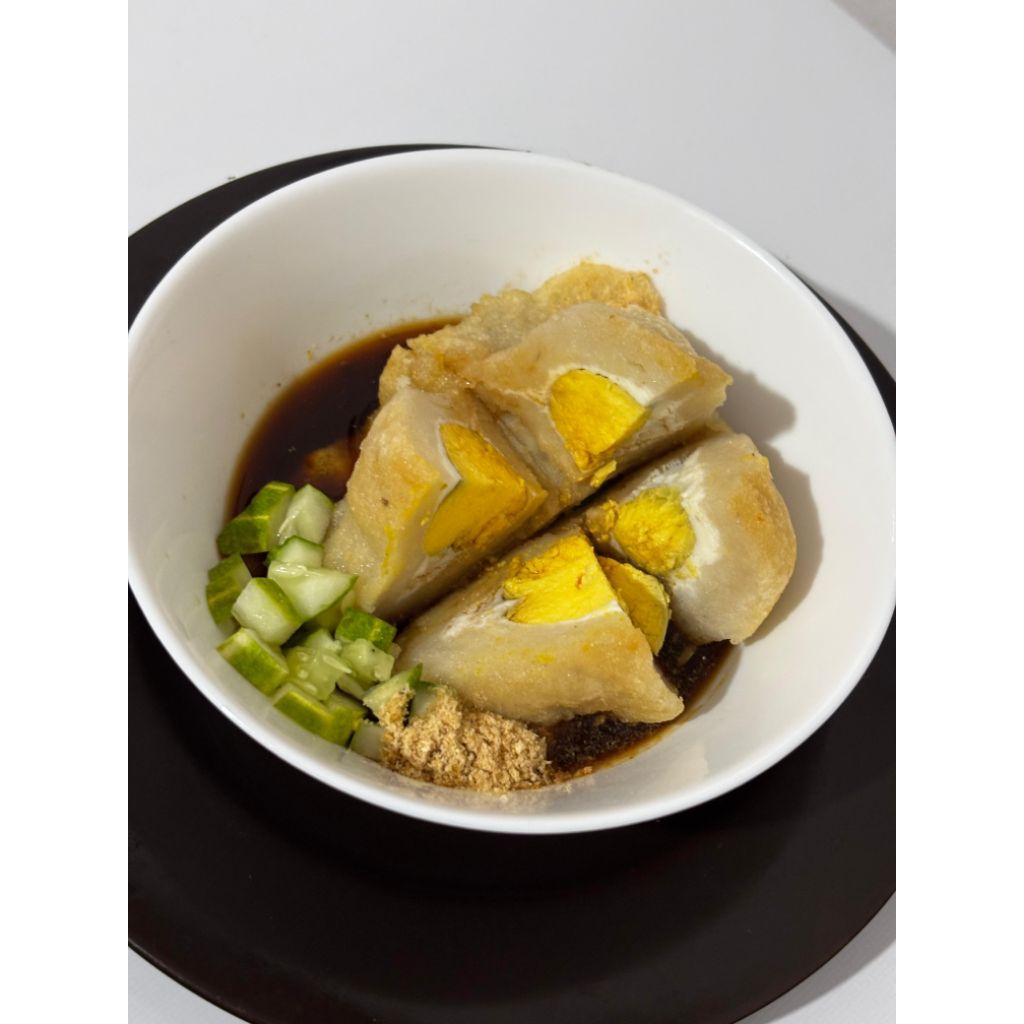 

Pempek kapal selam/ Pempek telor besar pempek asli Palembang Paket Pempek kapal selam isi 4