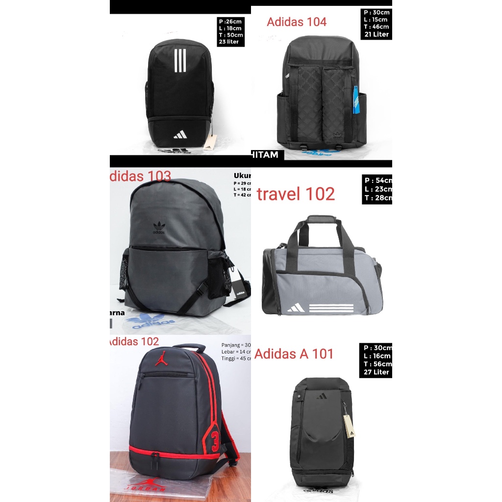 Tas Adidas 100% Original – Harga Murah, Kualitas Store