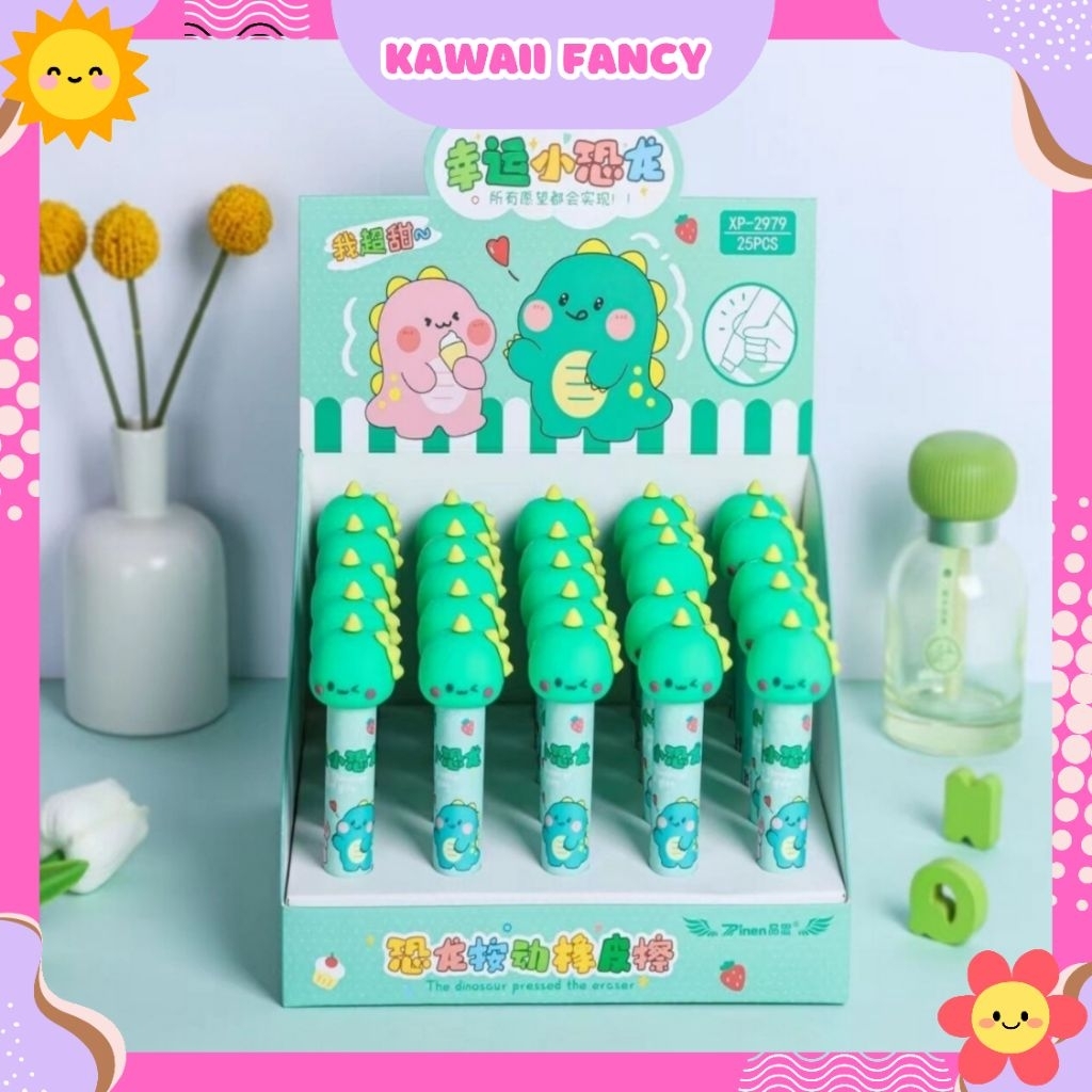

KAWAII- PENGHAPUS MEKANIK DINOSAURUS LUCU