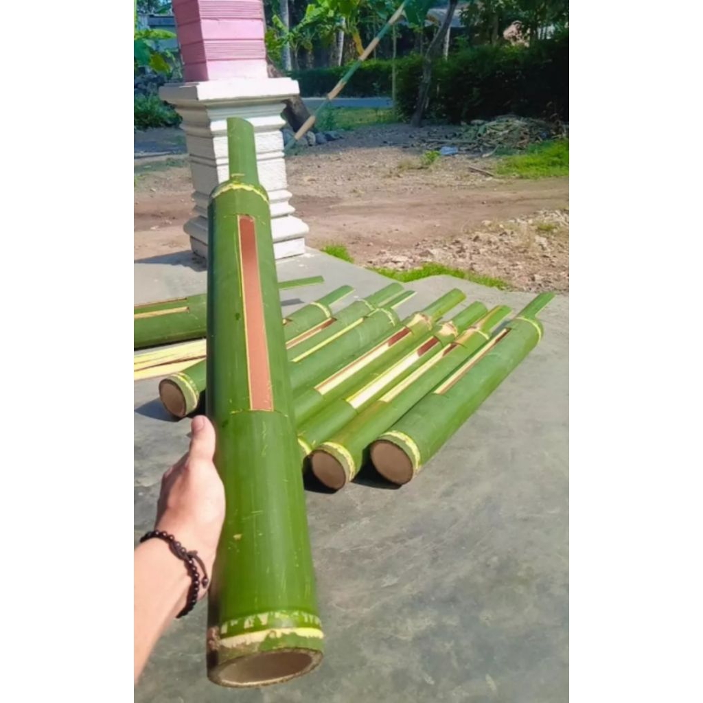 Kentongan Bambu Premium ORI||Kentongan Bambu Asli||Kentongan Bambu (Kerajinan Bambu)