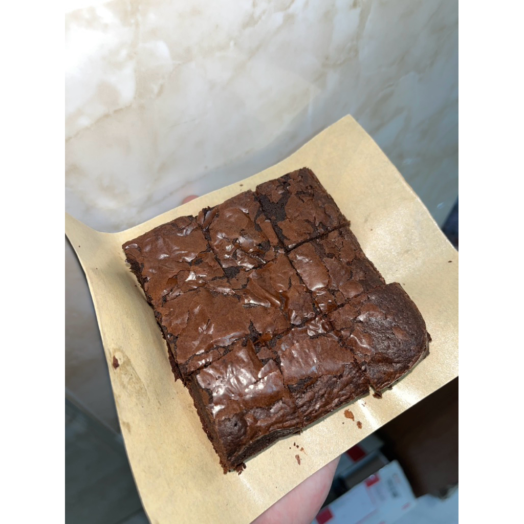 

Fudgy Brownies Original 10x10 cm
