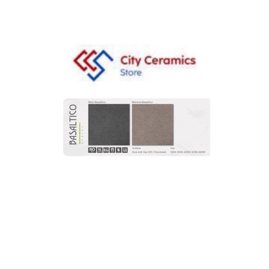 DECOGRESS NERO  BASALTICO 60x60