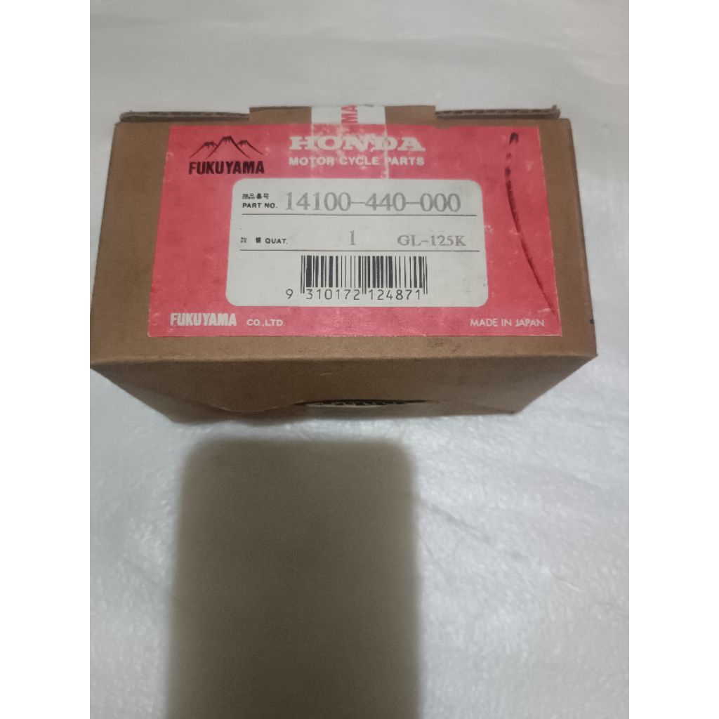noken as honda GL125 FUKUYAMA original made in japan kode part 14100+440-000