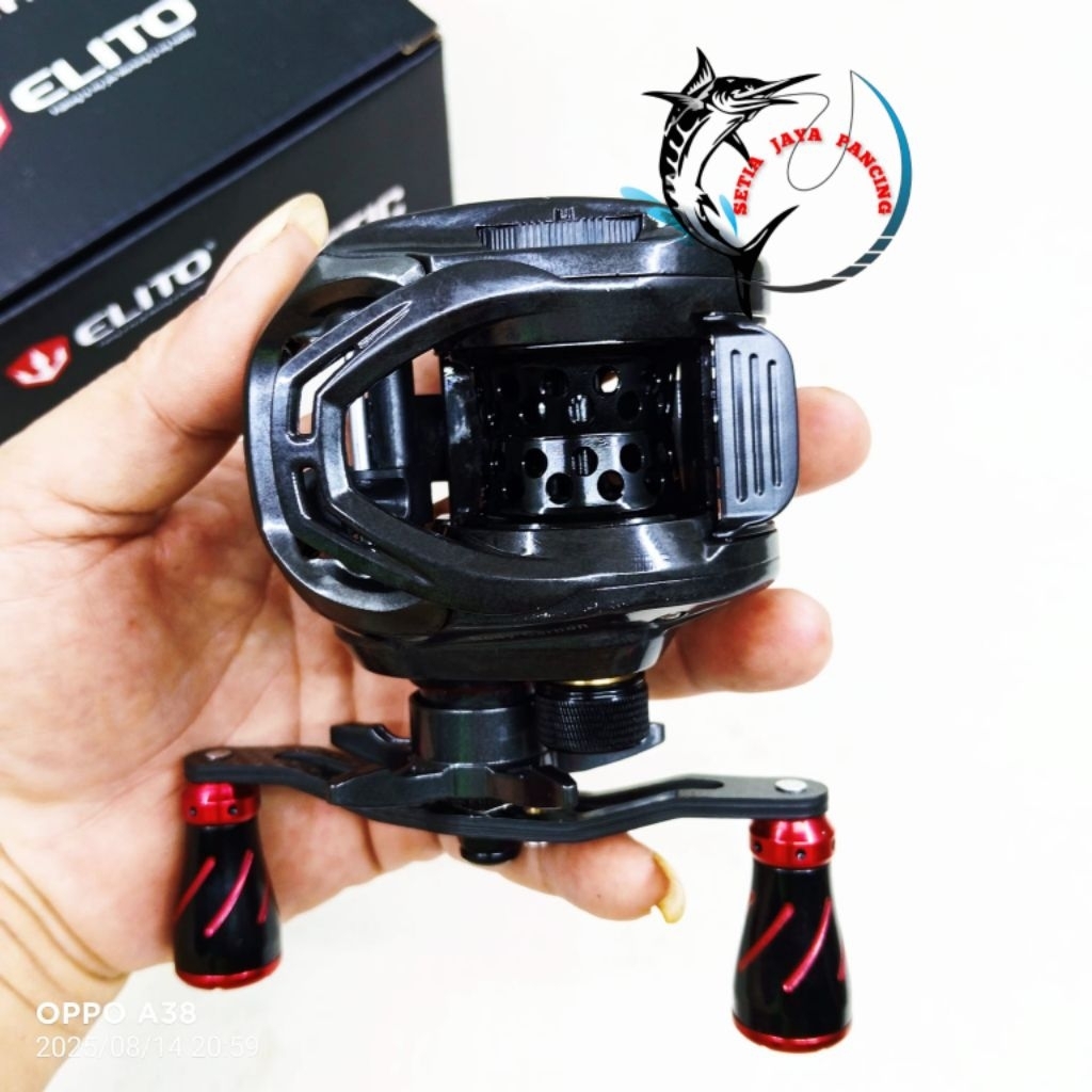 REEL ELITO BALLISTIC BC 150HSL HANDLE KIRI DOUBLE SPOOL