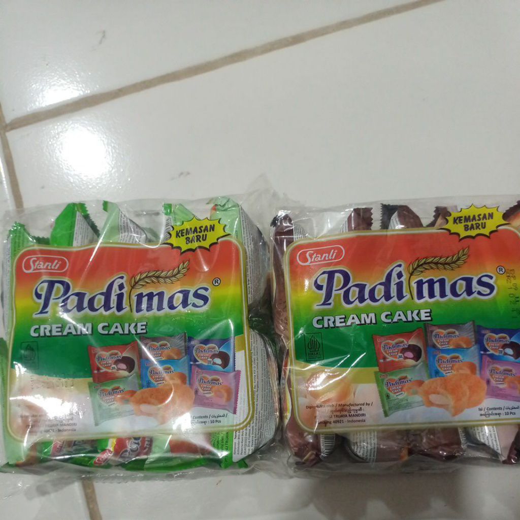 

padi mas cream cake kemasan 8g/pcs