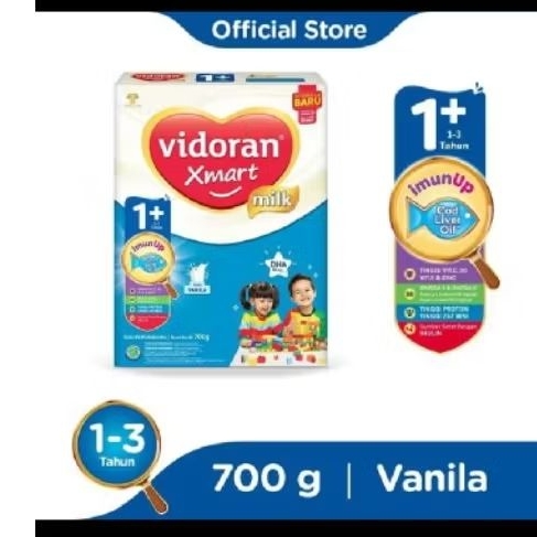 

Vidoran xmart 1+ vanila 700gr termurah!!