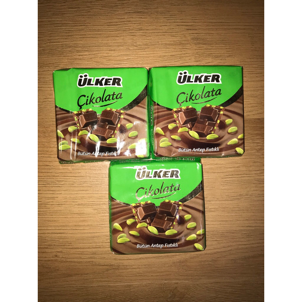 

ULKER CIKOLATA COKLAT PISTACHIO ASLI TURKI