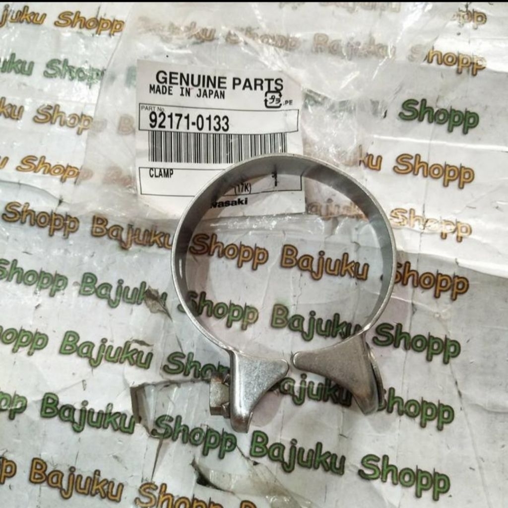 klem clamp knalpot nalpot kawasaki z800 z 800 original