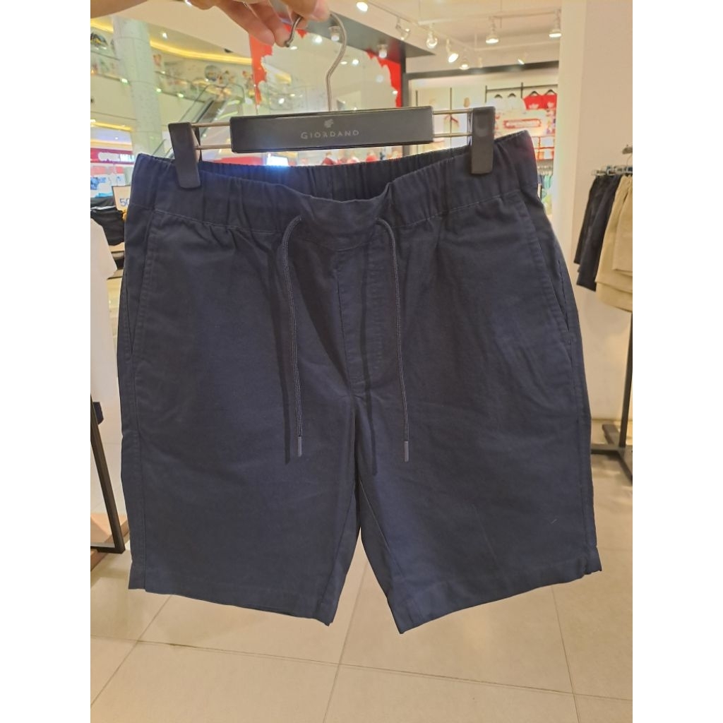 GIORDANO CELANA PENDEK PRIA SIGNATURE NAVI (ORIGINAL) 100%