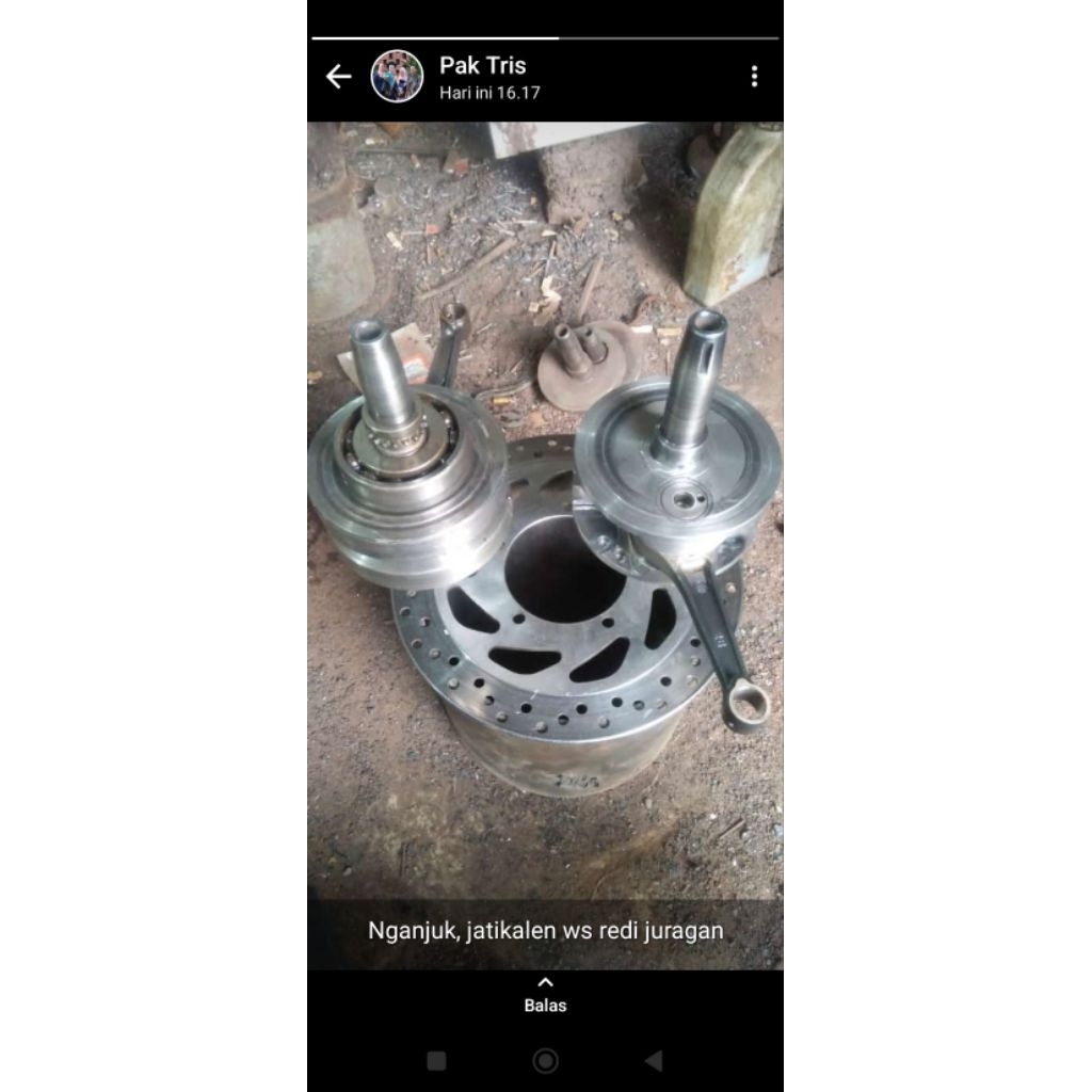 as Kruk/crankshaft Megapro stroke up 66/68/69/70/72