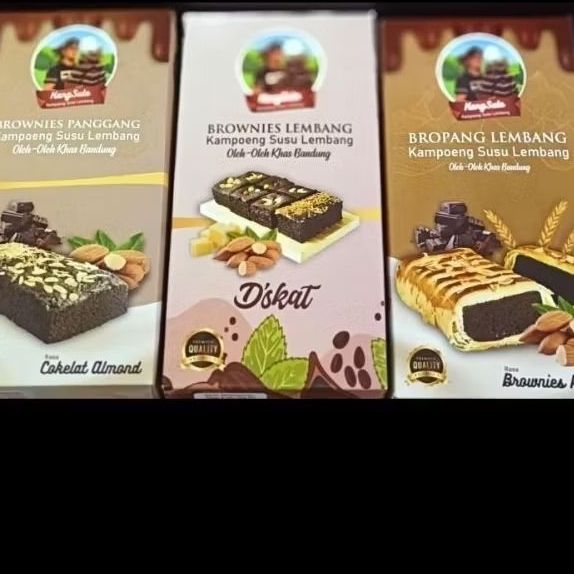 

Brownies panggang Kampung Susu Lembang