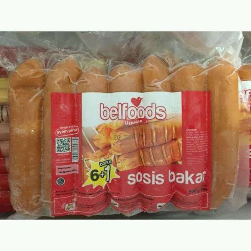 

Belfoods Sosis Ayam Bakar 500 gr (Frozen Food)