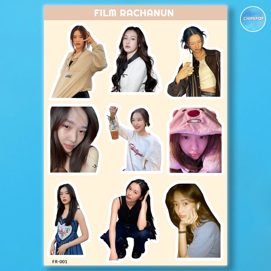 FILM GMMTV STIKER AKTRIS THAILAND I FILM RACHANUN MAHAWAN | GMMTV THAILAND I MERCHANDISE THAILAND I 