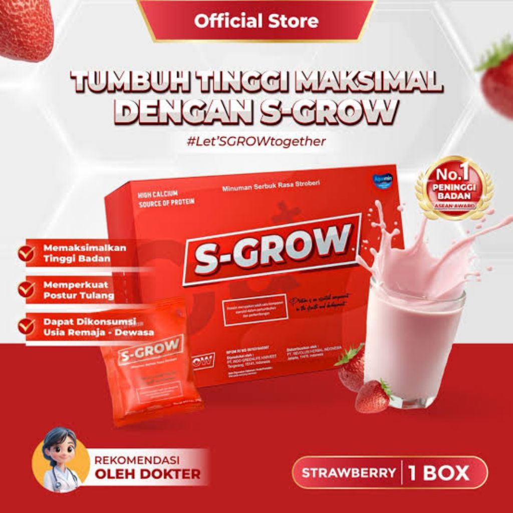 

Susu Sgrow Asli Original Peninggi Badan S Grow