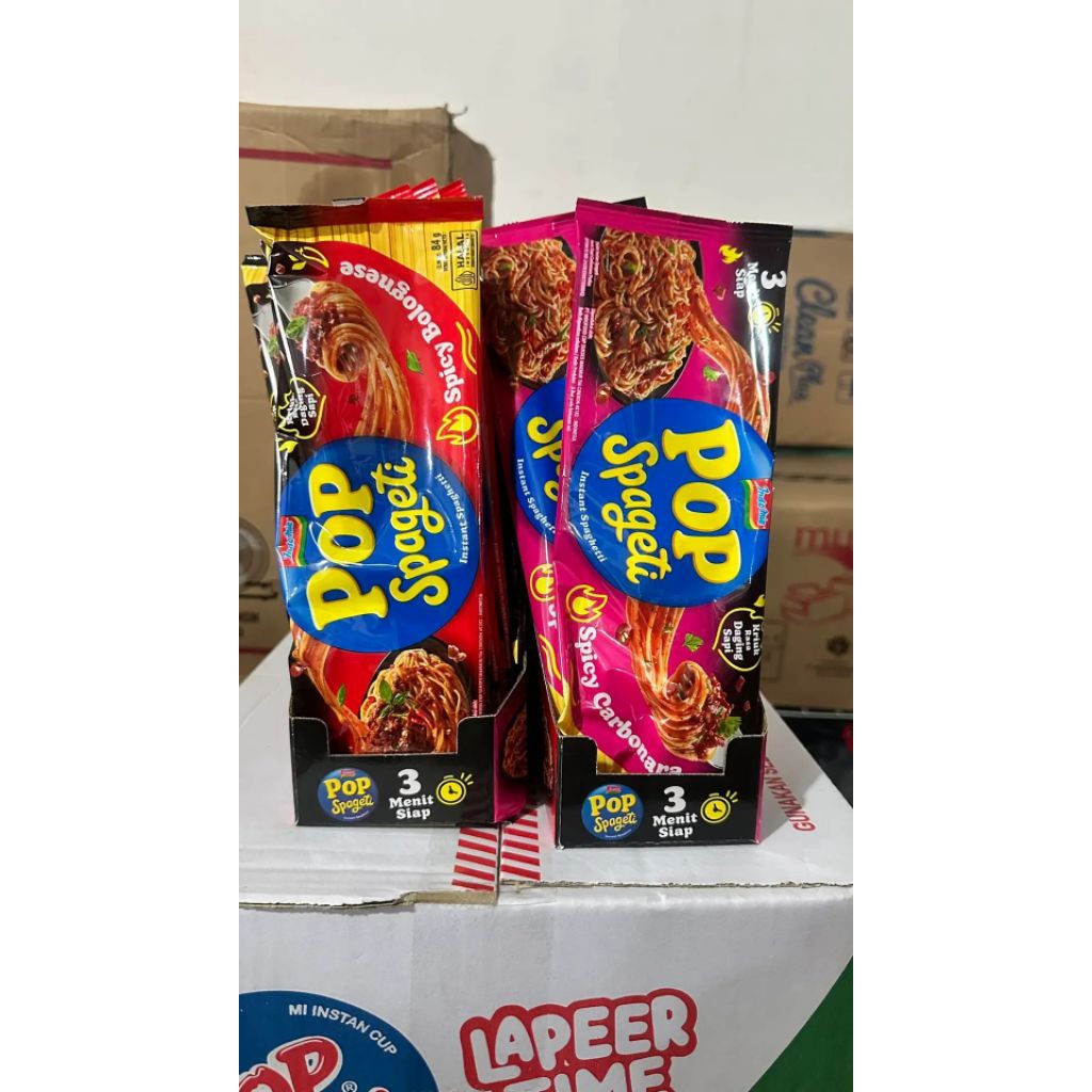 

Pop Spageti Spicy Indomie 84gr