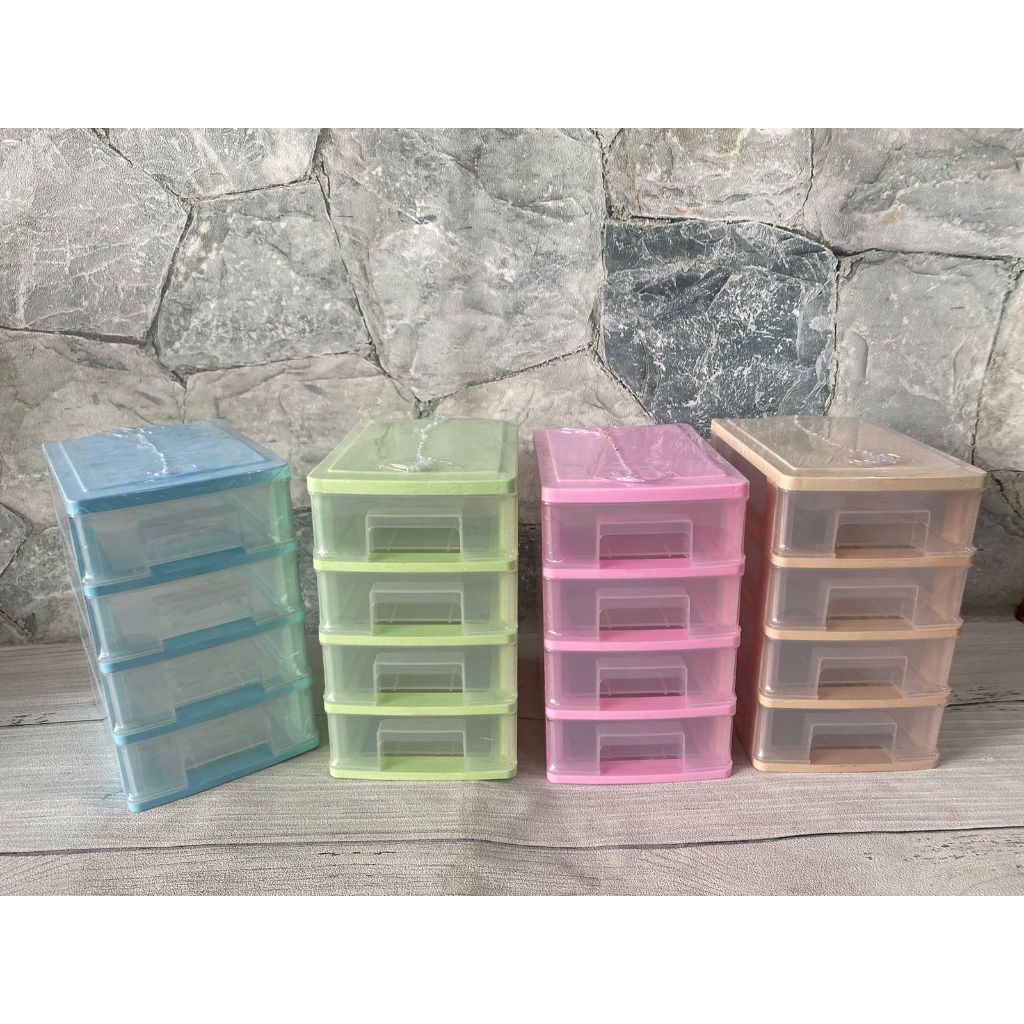 MINI DAKOTA - Laci Mini Aesthetic /Tempat Kotak Make Up / Rak Kosmetik / Laci Serbaguna