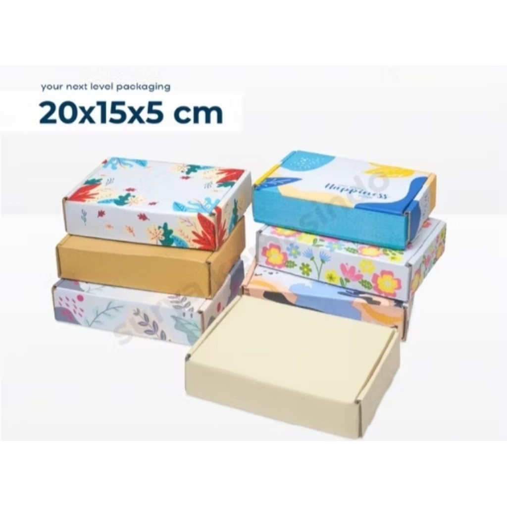 

BOX 20x15x5 cm (FLOVE) Karton/Kardus/Kosmetik/Packing