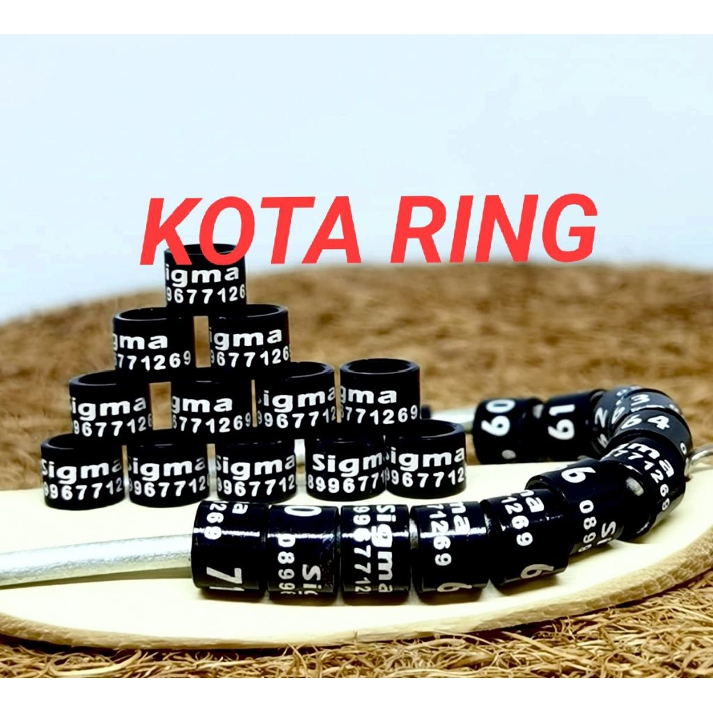 RING MERPATI PERKUTUT MURAI KENARI DLL MODEL LASER STANDART