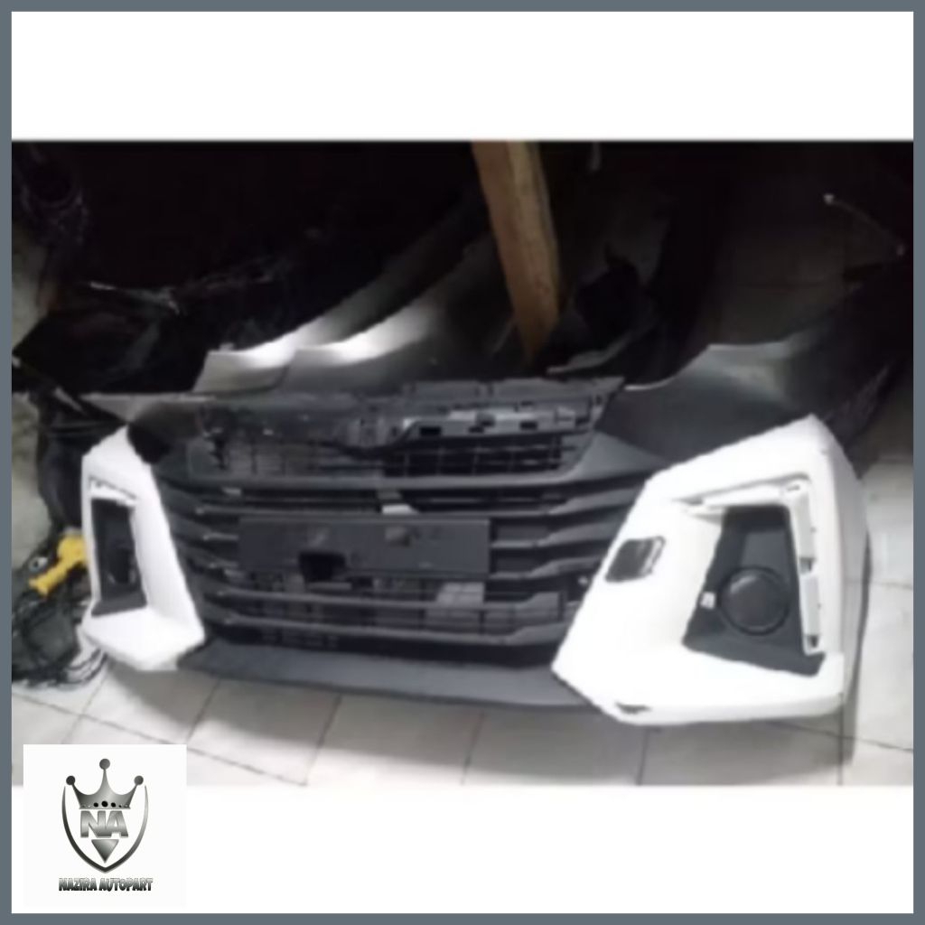 bemper depan ayla 2021 original copotan