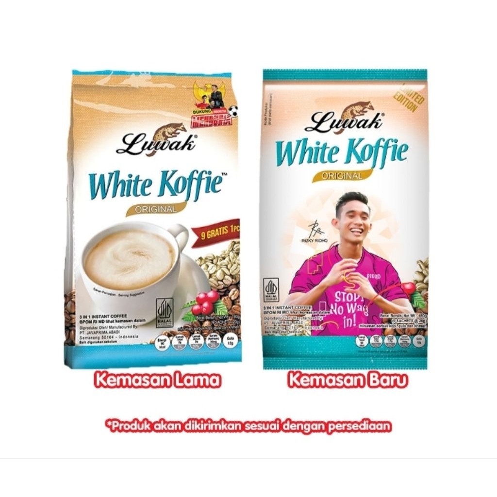 

luwak white coffie original 9x20