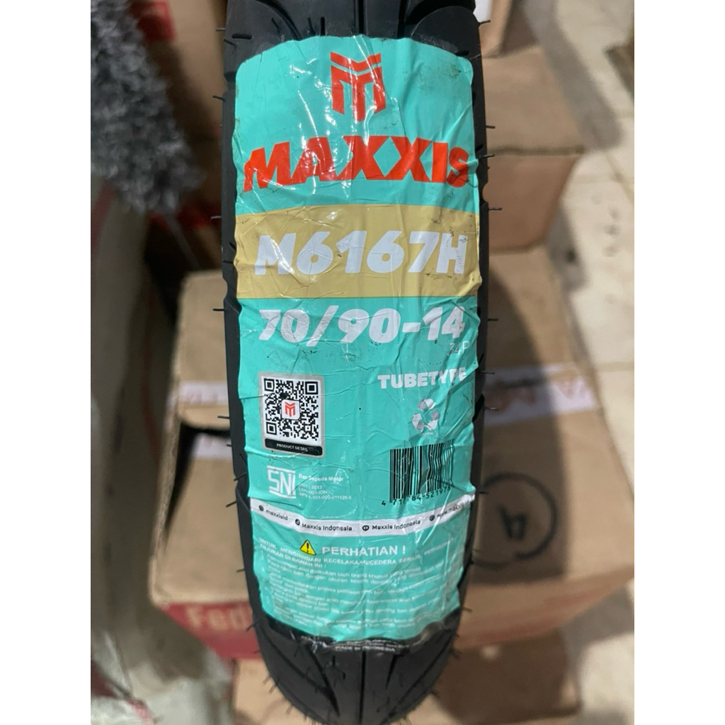 BAN MAXXIS M6167H 70/90-14 Tubetype