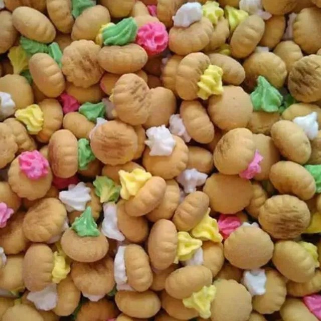 

SNACK TRADISIONAL BISKUIT GEMROSE GEM KEMBANG RBF GEMROSE 250 GR DAN 500 GR