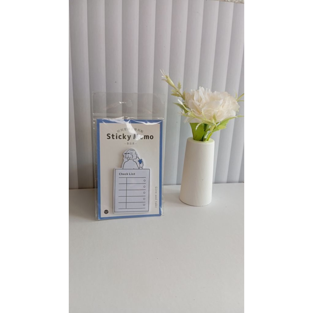 

STICKY NOTE KERTAS CATATAN KECIL MEMO ALAT TULIS ATK NOTE AESTHETIC