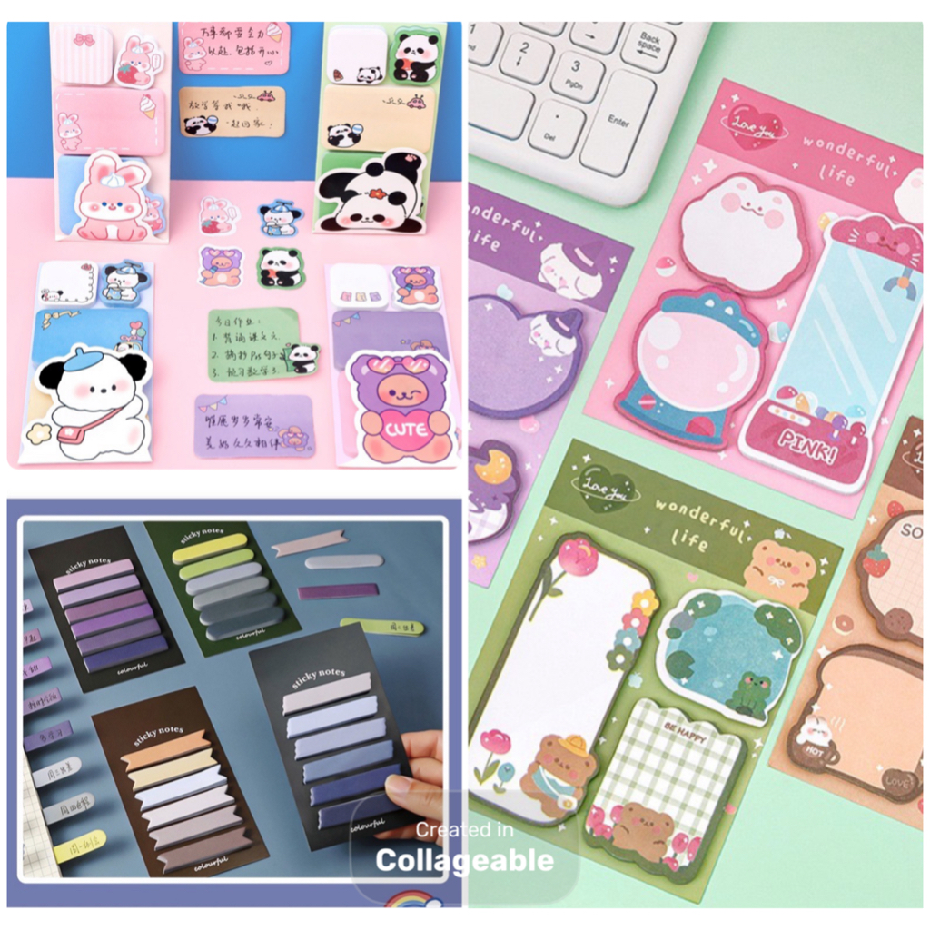 

MEMO TULIS PESAN TEMPEL STASIONARY STICKY NOTES jg