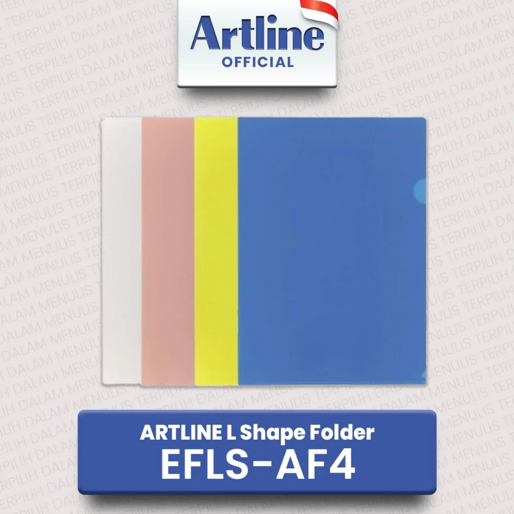 

(LIVE) ARTLINE L Shape Folder Map File Dokumen Organizer Kertas EFLS-AF4