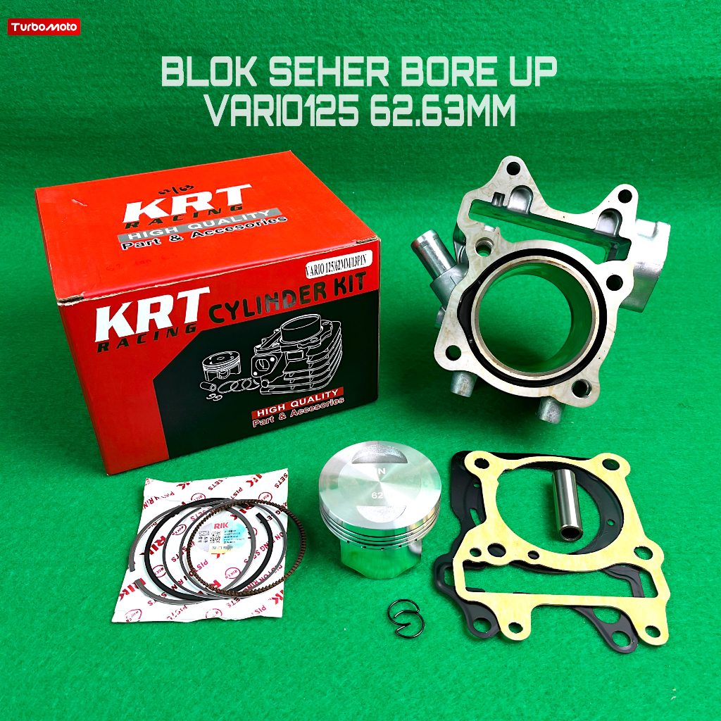 BLOK SEHER BORING BORE UP VARIO 125 62MM 63MM PEN13