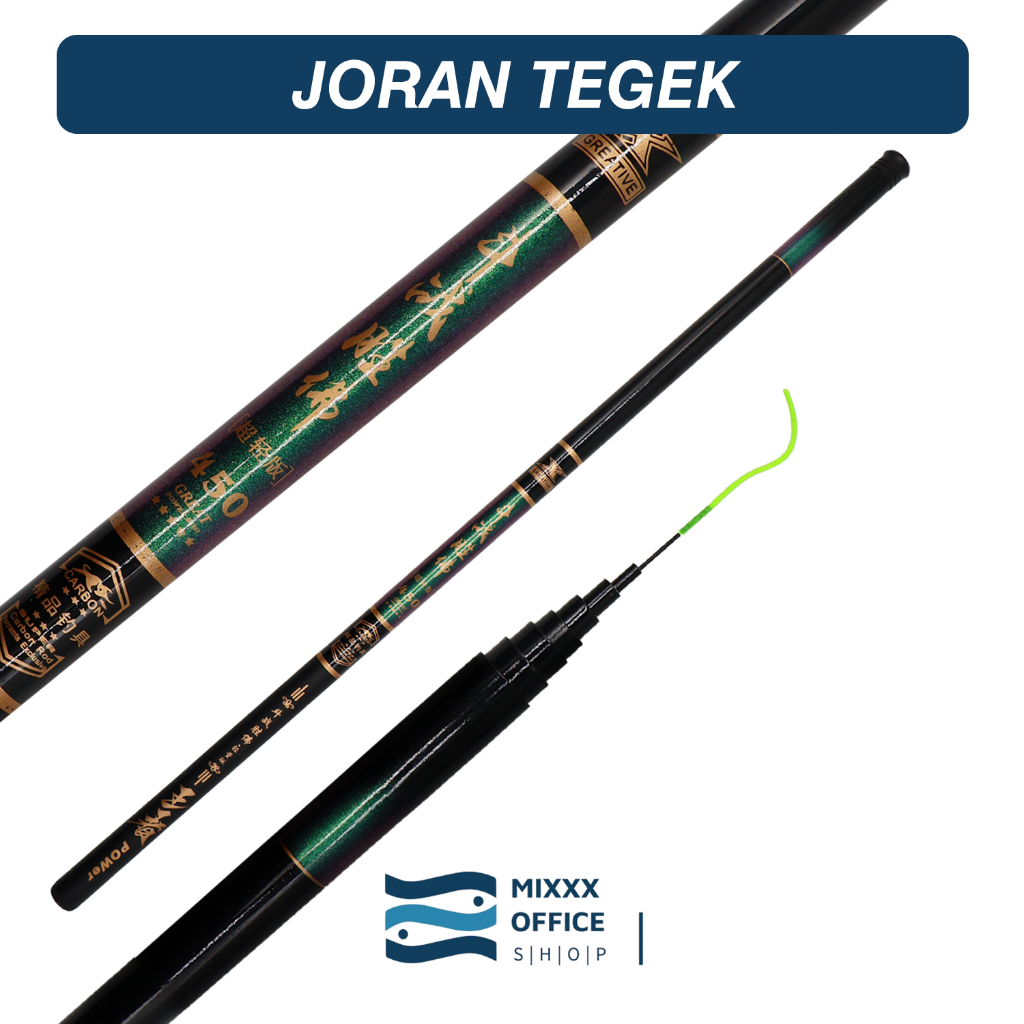 MIXXX New Joran Pancing Tegek Original Super Ringan Serat Carbon Fiber