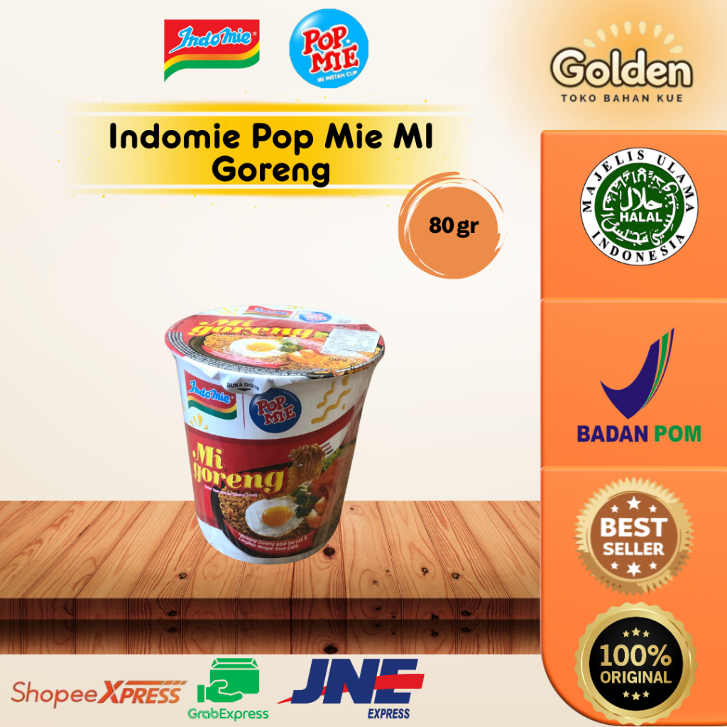 

Indomie Pop Mie MI Goreng 80gr