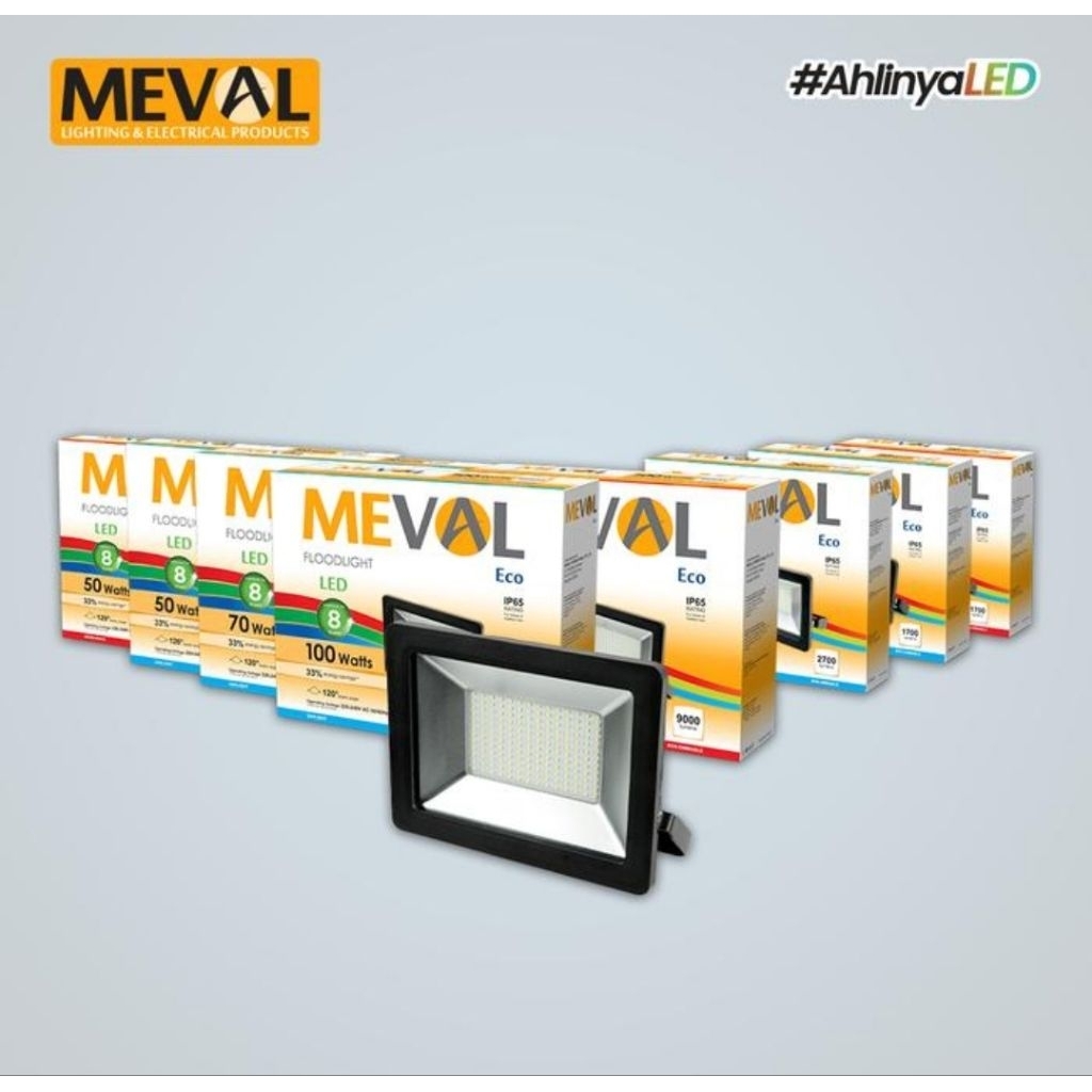 floodlight meval 20 watt lampu sorot kap sorot floodlight meval Led