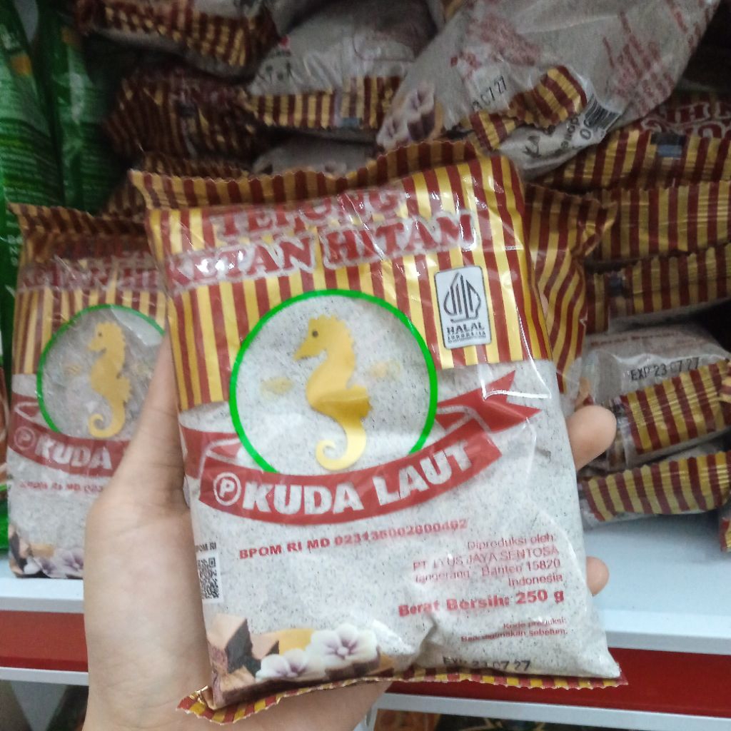 

Tepung ketan Hitam Kuda laut