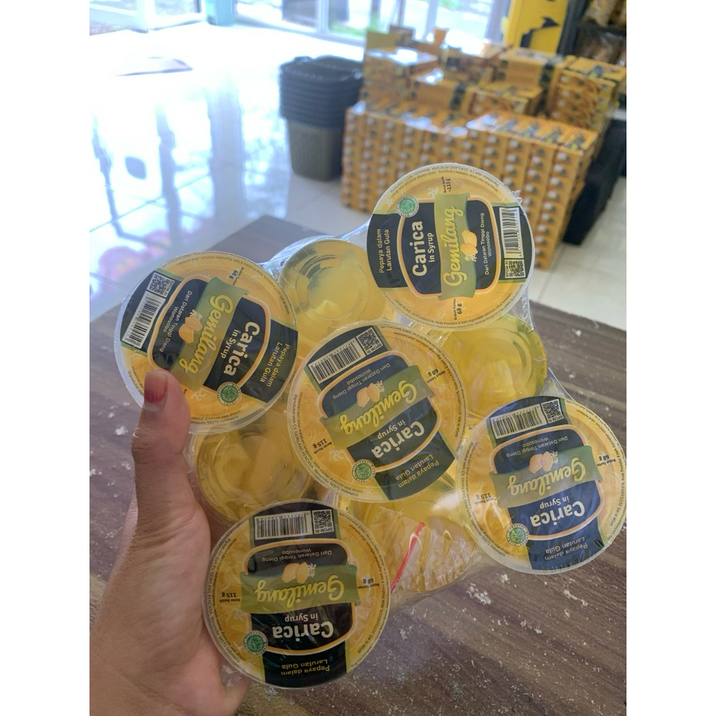 

Carica Gemilang 70gran isi 9