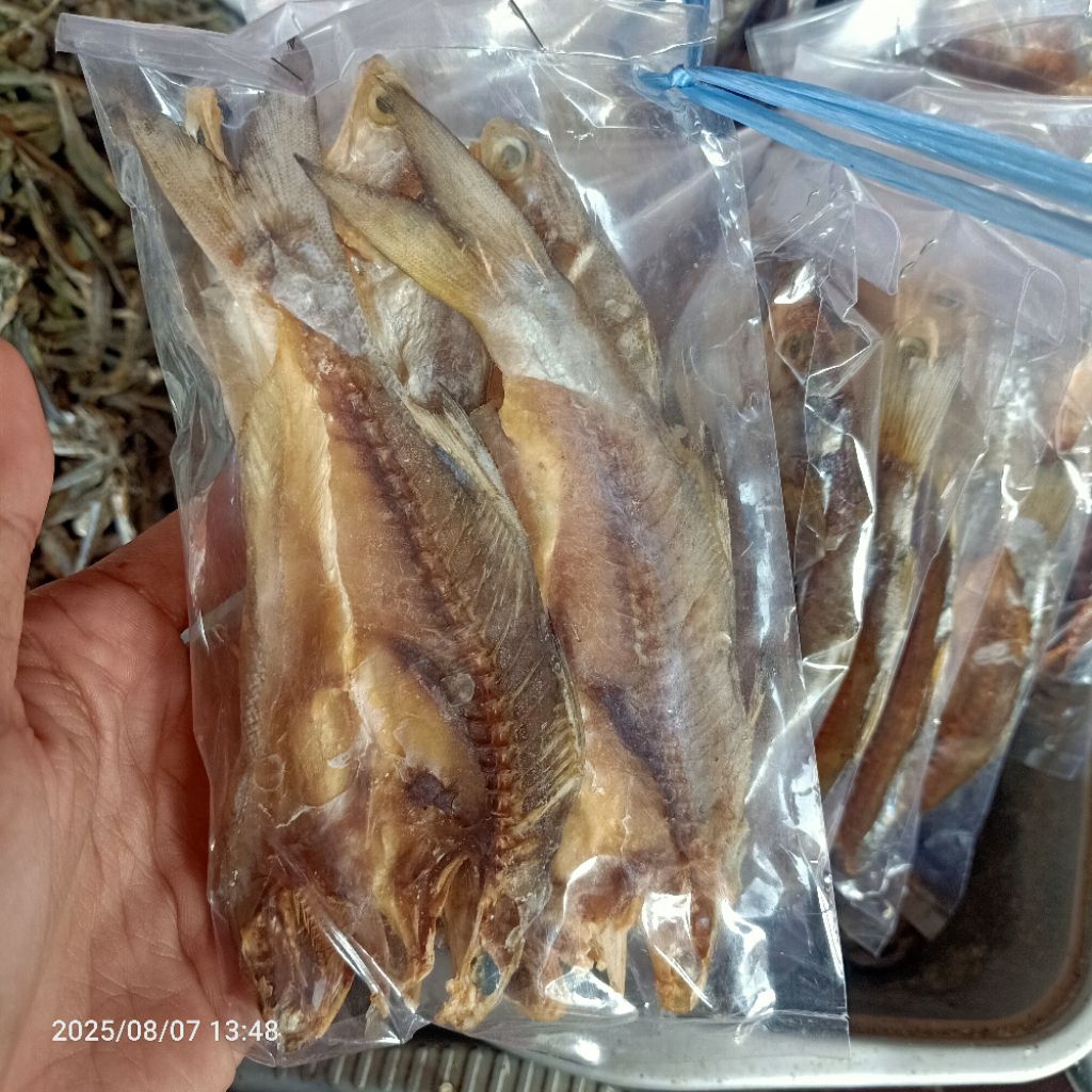 

Ikan Asin Belanak/blanak isi 4 - 5 khas Rengasdengklok