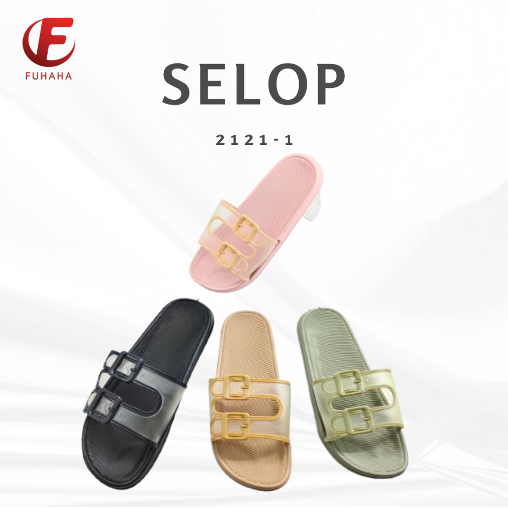 Sandal Selop Wanita Import Sandal Rumah Anti Slip