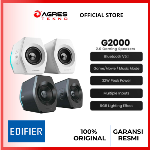 EDIFIER G2000 gaming speaker Bluetooth USB sound card AUX input 16W